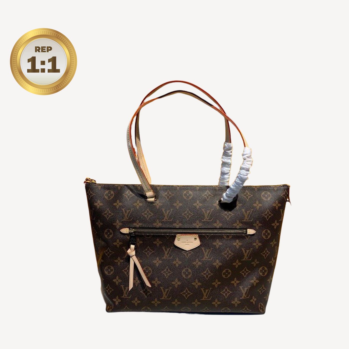 [REP 1:1] Louis Vuitton Lena MM Monogram Canvas Brown For Women 16.5in/42cm